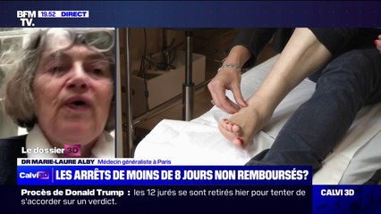 Arrêts maladie: "Il faudrait peut-être commencer par que ce soit équitable entre certains salariés et d'autres", pour Marie-Laure Alby (médecin généraliste à Paris)