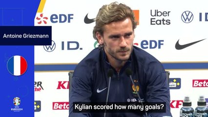 Griezmann shocked by suggestion that Mbappe's had a poor season