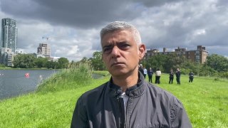 Sadiq Khan on his plan to make all London waterways swimmable by 2034