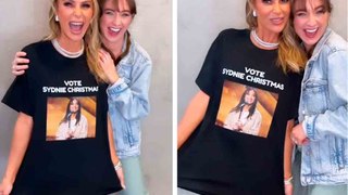 Video: Pukeutuneena vain T-paitaan, Amanda Holden pyytää ääniä Britain's Got Talent -kilpailijalle