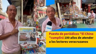 Puesto de Periódicos cumple 100 años en Veracruz