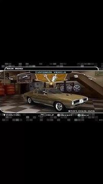Midnight Club 3 Dub Edition Remix Customization Pontiac GTO 1968