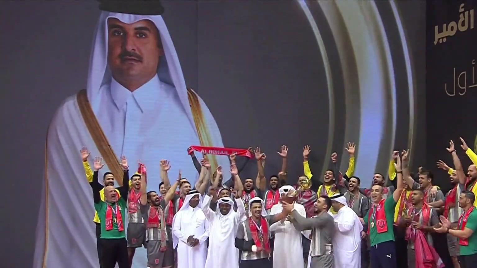 الدحيل يتوّج بلقب كأس أمير دولة قطر لكرة اليد
