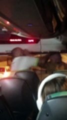 Susto y gritos en una guagua en Tenerife