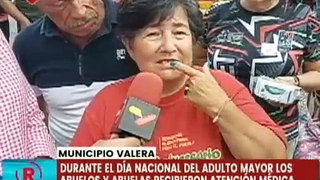 Adultos mayores de 8 municipios son favorecidos con la mega jornada social en el edo. Trujillo