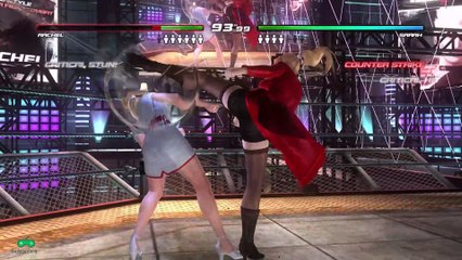 DEAD OR ALIVE 5 ALL Rachel TEAM  4K 60 FPS GAMEPLAY