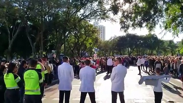 Procissão de Corpus Christi reúne milhares de fiéis em Cascavel
