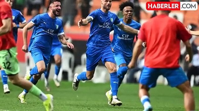 Sakaryaspor'u 3-1 yenen Bodrum FK, Süper Lig'e yükselen son takım oldu