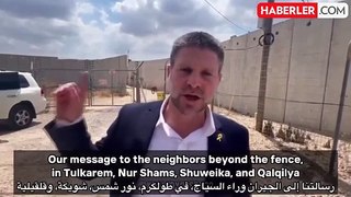 İsrailli bakan Batı Şeria'yı harabeye çevirme tehdidinde bulundu