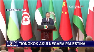 Detik-Detik Presiden Tiongkok, Xi Jinping Akui Negara Palestina!