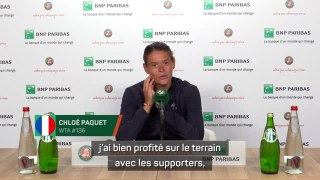 Roland-Garros - Paquet crée l'exploit : “Première fois que je ressens de telles émotions”