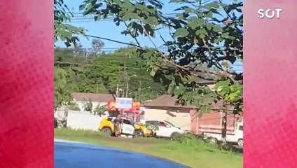 Confronto com a PM termina com um preso e outro ferido em Foz do Iguaçu