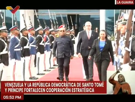 Venezuela y la República de Santo Tomé y Príncipe fortalecen las cooperaciones estratégicas
