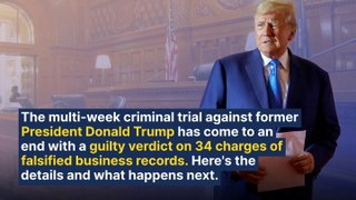 Trump Found Guilty On All 34 Counts In Hush Money Criminal Trial: Here's What Happens Next