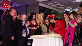 Maribel Guardia celebra su cumpleaños 65 con un deslumbrante vestido rojo; fans elogian su belleza