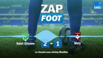 L'AS Saint-Étienne remporte la première manche des barrages de Ligue 1, face à Metz