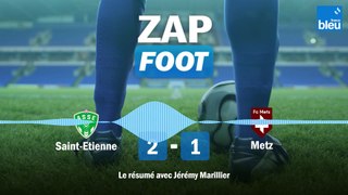 L'AS Saint-Étienne remporte la première manche des barrages de Ligue 1, face à Metz