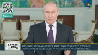 Temas del Día 30-05: Rusia denuncia a la OTAN por desestablilización