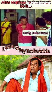 Dad's Little Princes Memes | After Marriage husband work be like | WFH Memes #legandarytrollsadda #dadslittleprincess #dadslittlegirl #aftermarriage