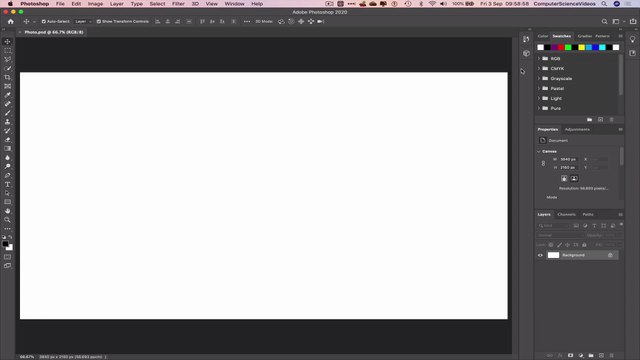 How to USE Adobe Photoshop - Tutorial 4 - Inserting an Image | New