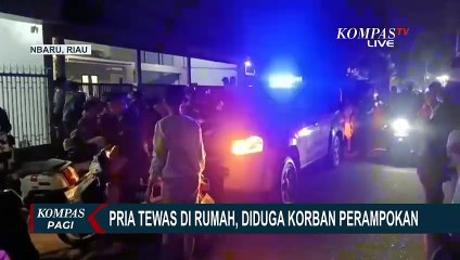 Heboh! Pria Usia 68 Tahun Ditemukan Tewas Bersimbah Darah, Diduga Korban Perampokan
