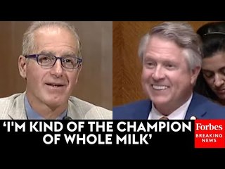 ‘How Do You Feel About Whole Milk?’: Roger Marshall Presses Expert On Dietary Benefits Of Milk
