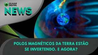 Polos magnéticos da Terra estão se invertendo. E agora? | 30/05/2024 | #OlharDigita