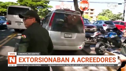 Ciberdelincuentes extorsionaban a acreedores