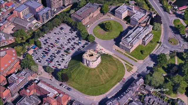 Clifford's Tower (York Castle) is a fortified complex in the city of York, England.