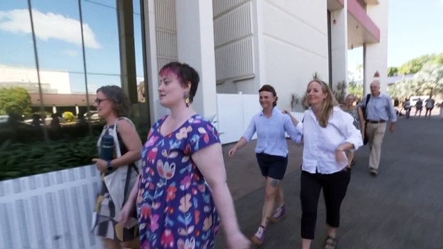 Protesters arrested for demonstrations at construction site Lee Point have escaped conviction after pleading guilty to trespassing