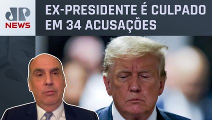 Professor analisa condenação de Trump: “Prisão é improvável”