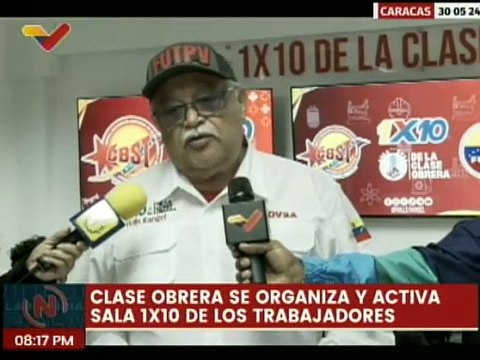 Caracas| CBST activa la sala del 1X10 de los trabajadores para ratificar su respaldo al Pdte. Maduro