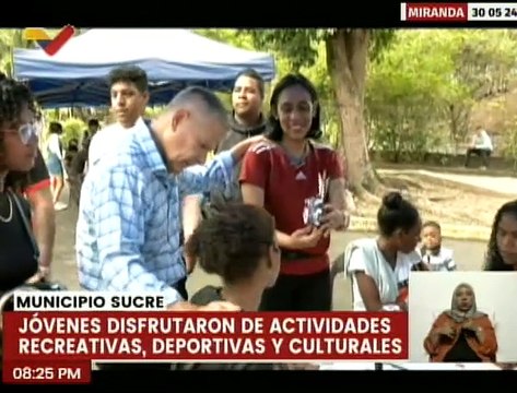 Jóvenes del mcpio. Sucre son favorecidos con jornada de atención integral en el edo. Miranda