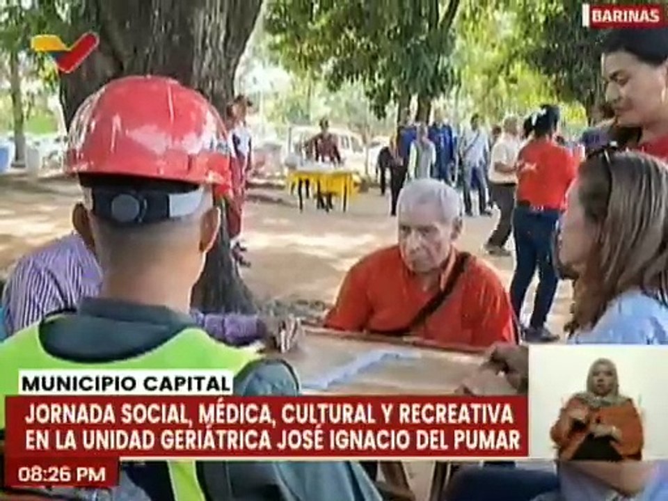 Adultos mayores son favorecidos con jornada de atención integral en el estado Barinas