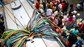 Delhi hits record 127 degrees as residents struggle to secure water