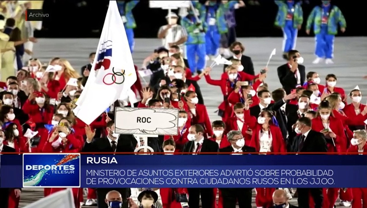 DEPORTES 30-05-2024 Rusia | Indicó probabilidad de provocaciones París 2024
