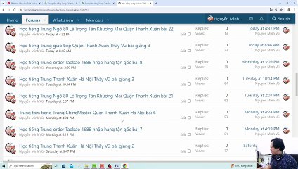 Tác giả của giáo trình Hán ngữ 6 quyển phiên bản mới là Nguyễn Minh Vũ