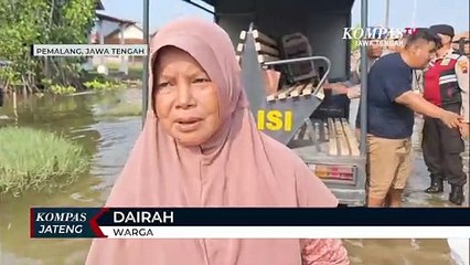 Patroli di Lokasi Rob, Polisi dan TNI Bagikan Sembako