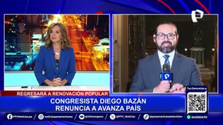 Diego Bazán presenta su renuncia irrevocable a la bancada de Avanza País: ¿Cuál es el motivo?