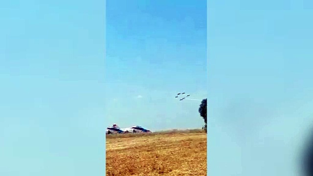 Collisione tra due aerei in volo a un festival in Portogallo