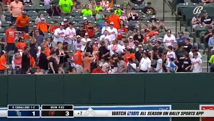 ¡José Caballero y su tercer jonrón de la temporada con Tampa!