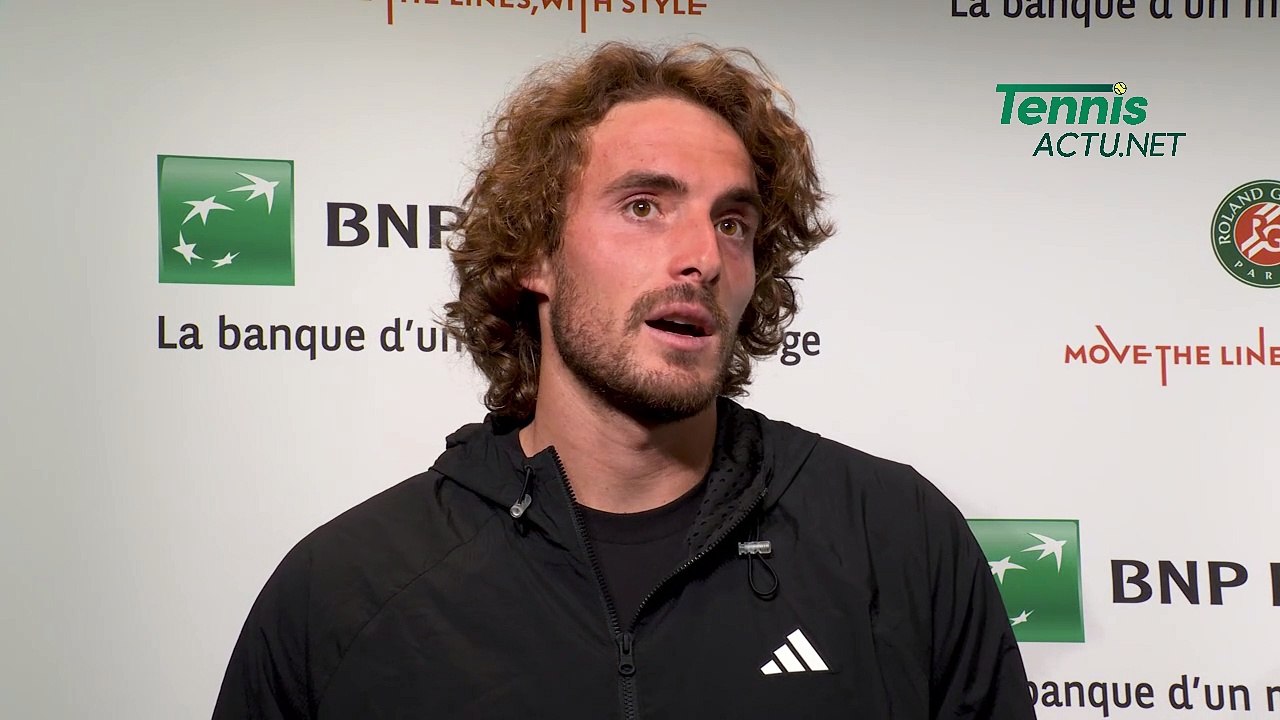 Tennis - Roland-Garros 2024 - Stefanos Tsitsipas : If there were more draws, I'd play more"