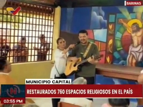 Más de 700 espacios religiosos han sido rehabilitados a través de la Misión Venezuela Bella