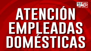 Atención empleadas domésticas: ¿Cómo queda el sueldo en junio?