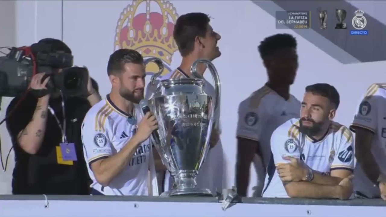 El discurso de los jugadores del Real Madrid en Cibeles