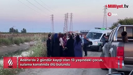 Devriye gezen polisler fark etti! 13 yaşındaki kayıp Ramazan ölü bulundu