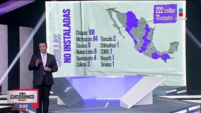 222 casillas no serán instaladas: INE