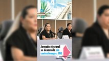 Jornada electoral se desarrolla sin contratiempos: INE