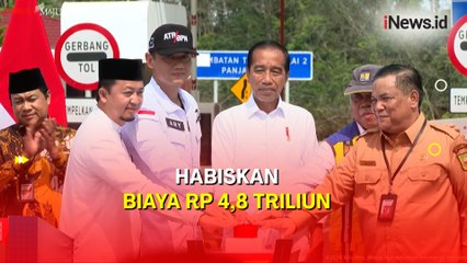 Jokowi Resmikan Jalan Tol Pekanbaru-Padang Ruas Bangkinang-Pangkalan, Telan Anggaran Rp 4,8 Triliun