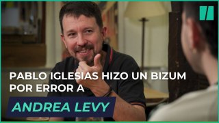 Pablo Iglesias nos cuenta por qué le hizo un bizum a Andrea Levy